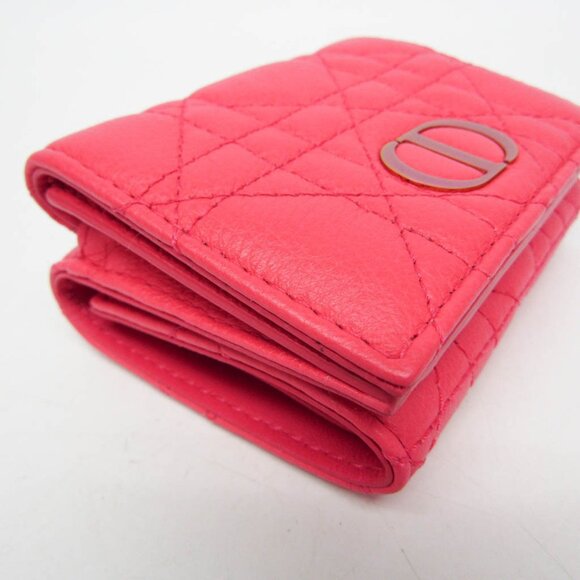 DIOR Pink Leather Wallet - Picture 8 of 13